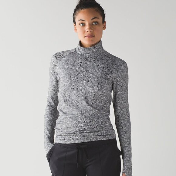 lululemon athletica Gray Textured Sweatshirt - Picture 1 of 5